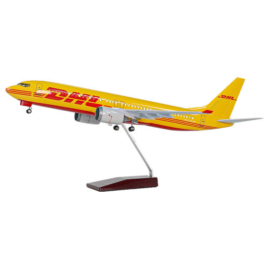 737-800DHL飞机模型玩具 航模礼品定制厂家