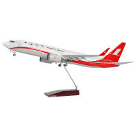 737MAX8上海带灯带轮 飞机模型玩具 航模礼品定制厂家