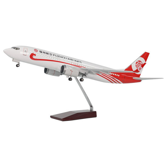 737-800福州带灯带轮 飞机模型玩具 航模礼品定制厂家