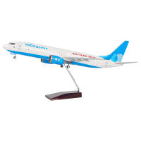 737-800胜利航空带灯带轮 飞机模型玩具 航模礼品定制厂家