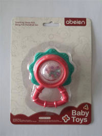 艾贝恩婴儿花型摇铃玩具 母婴玩具