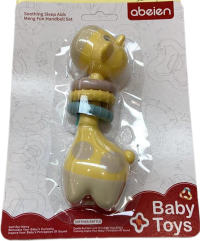 艾贝恩婴儿长颈鹿摇铃玩具 母婴玩具