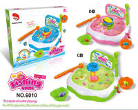 亲子钓鱼玩具 电动玩具(单盒CD款配件自行搭配3色混装）