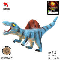13英寸搪胶棘背龙恐龙玩具