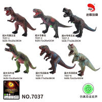 30英寸超大号搪胶恐龙恐龙玩具 动物玩具（6款混装带IC叫声）