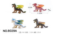 神兽幼龙恐龙玩具 动物玩具（实心PVC恐龙模型玩具）
