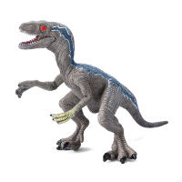 迅猛龙 恐龙玩具 动物玩具（实心PVC恐龙模型玩具）