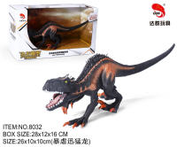 暴虐迅猛龙恐龙玩具 动物玩具（实心PVC恐龙模型玩具）