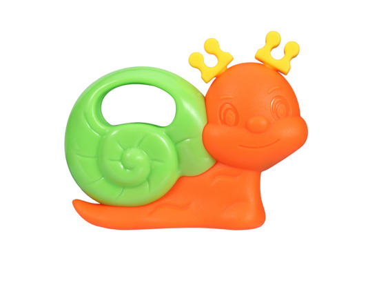 蜗牛婴儿玩具 早教益智 摇铃玩具（可水煮牙胶摇铃散装）
