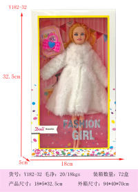 11寸芭比衣服多款混装+配件 芭比娃娃玩具